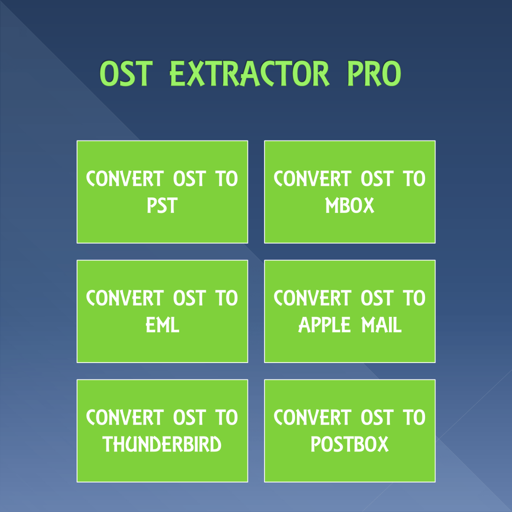 convert ost files to pst